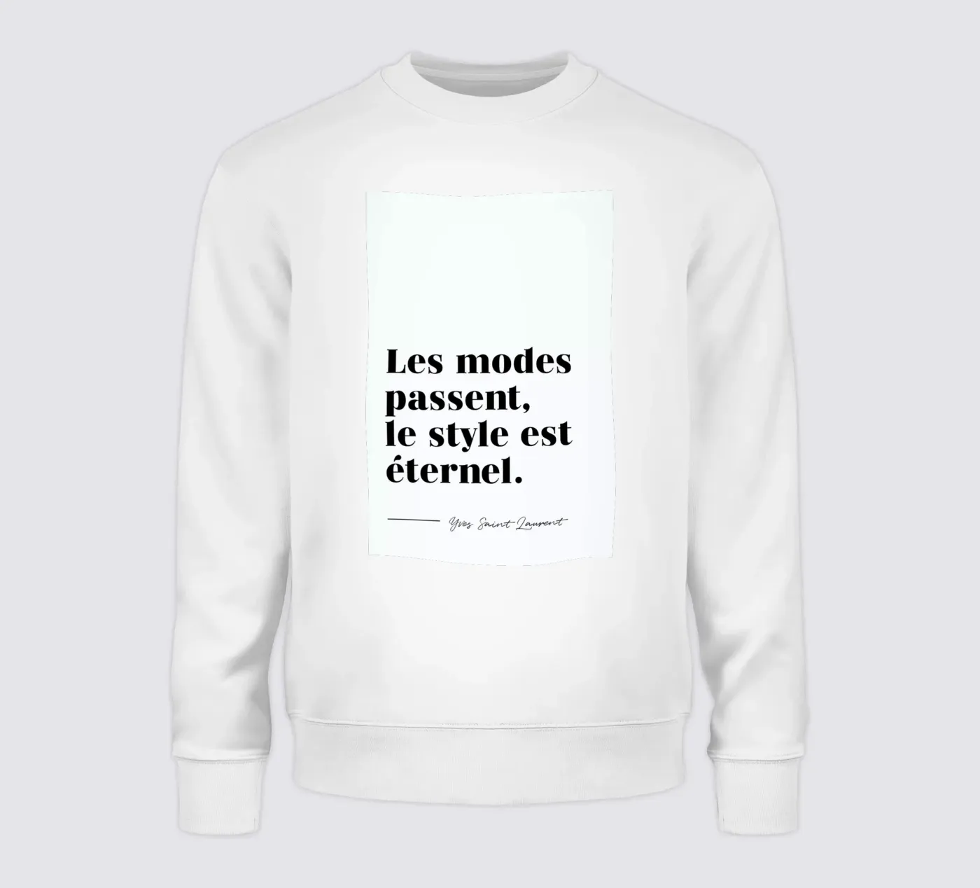 Style éternel felpa da typed