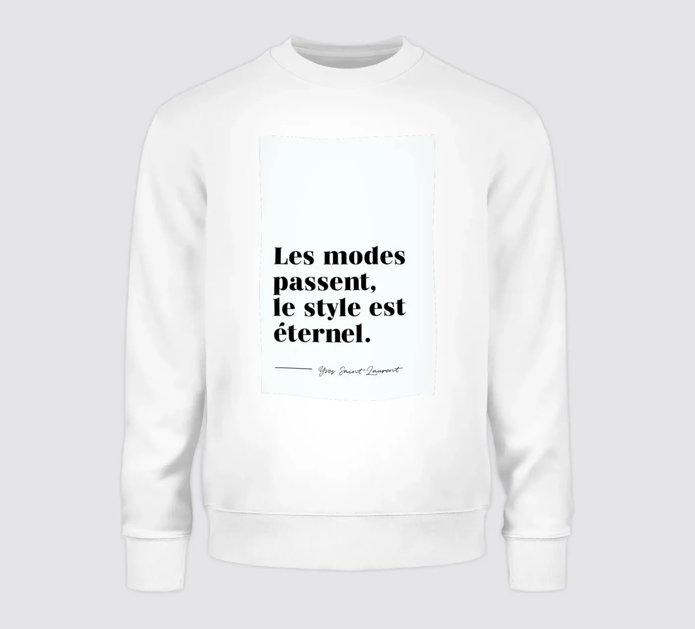 Style éternel felpa da typed