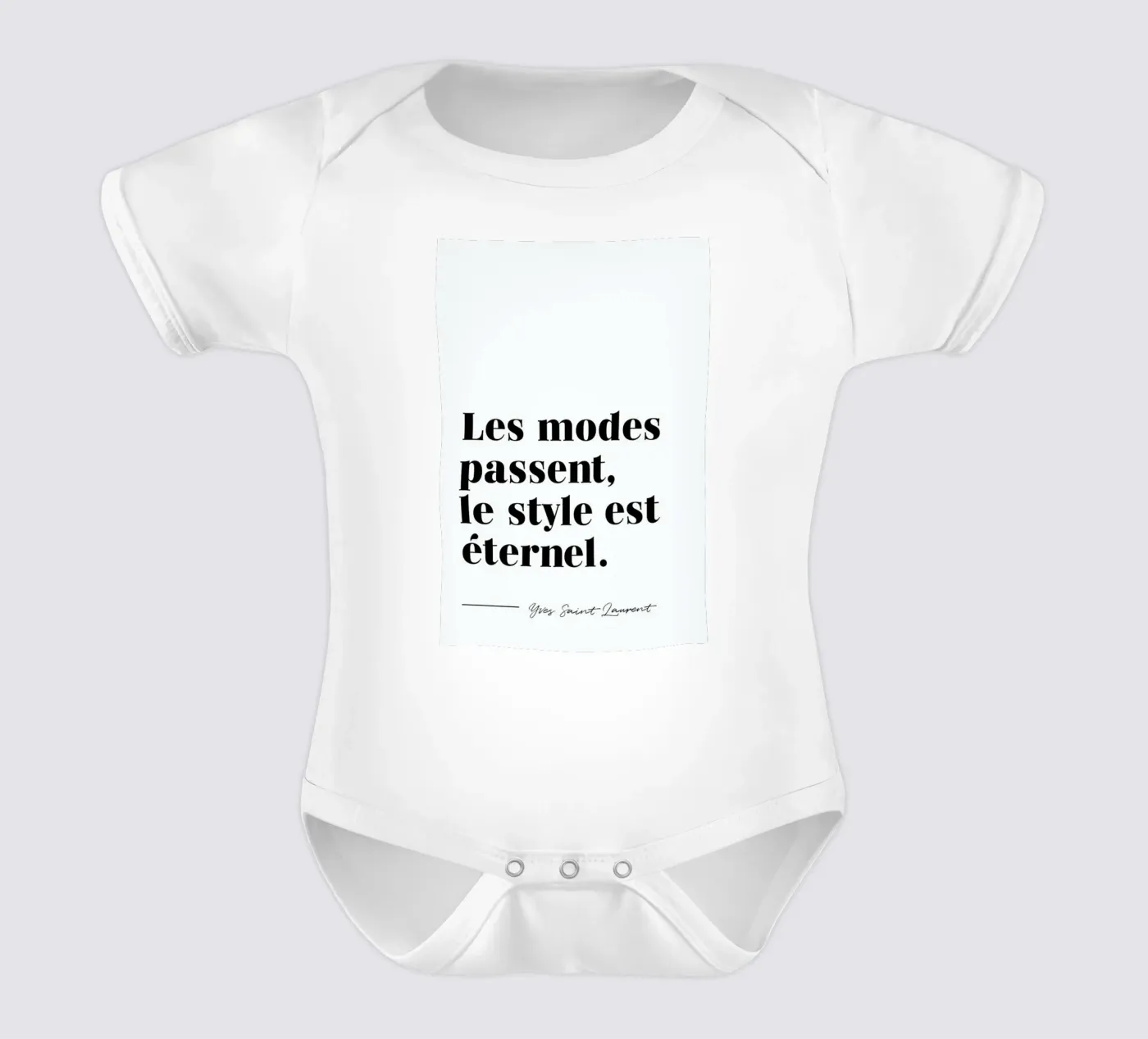 Style éternel body bébé de typed