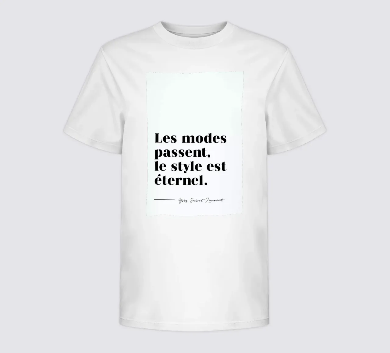 Style éternel t-shirt bambini da typed