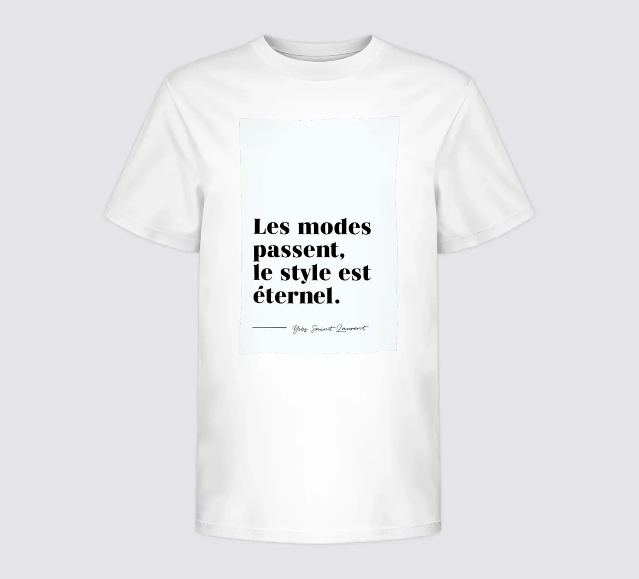 Style éternel t-shirt bambini da typed