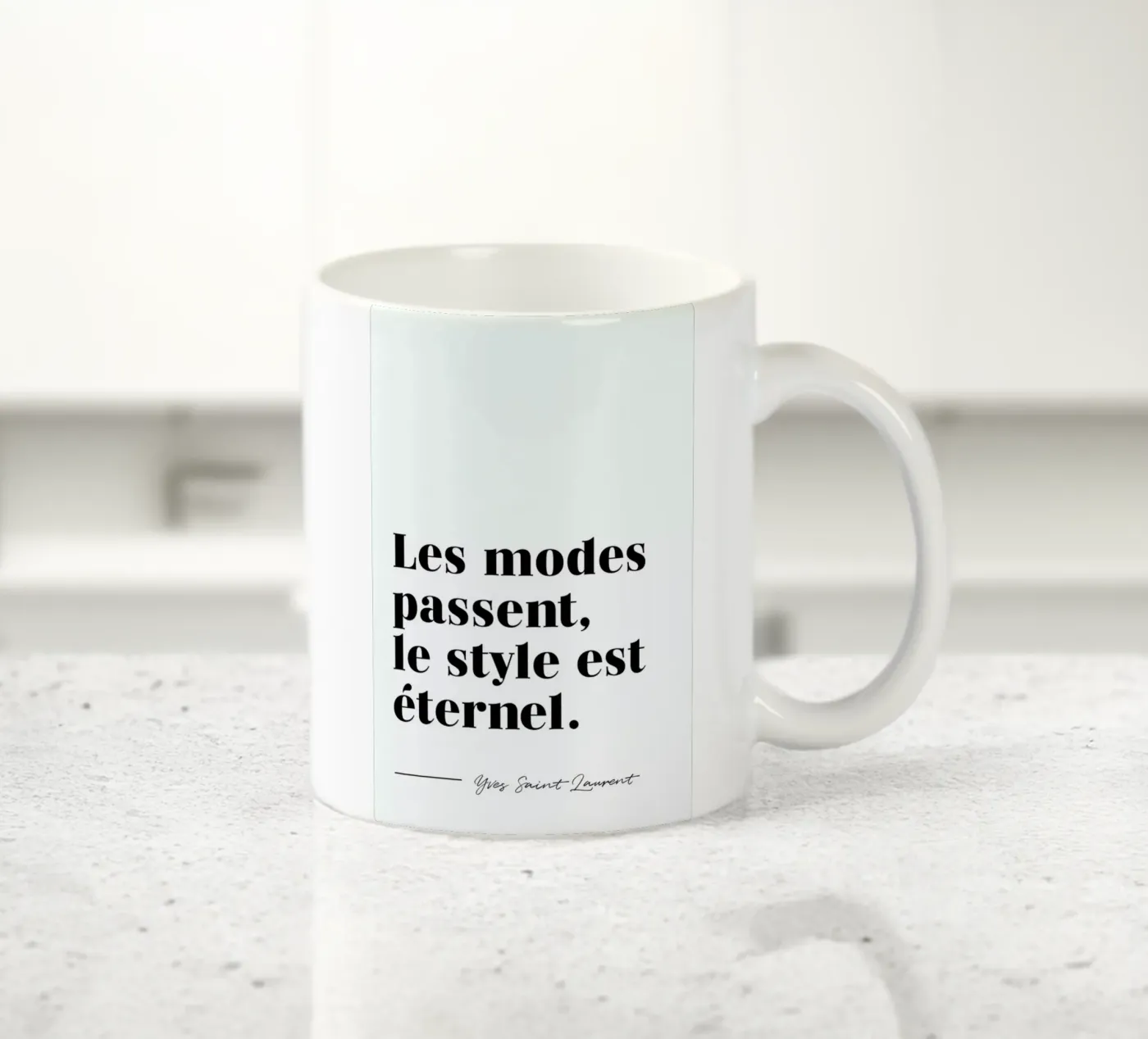 Style éternel ceramic mug by typed