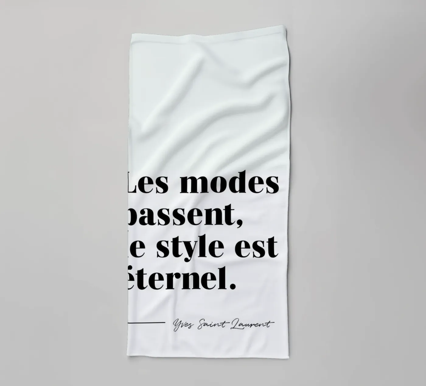 Style éternel serviette de bain de typed