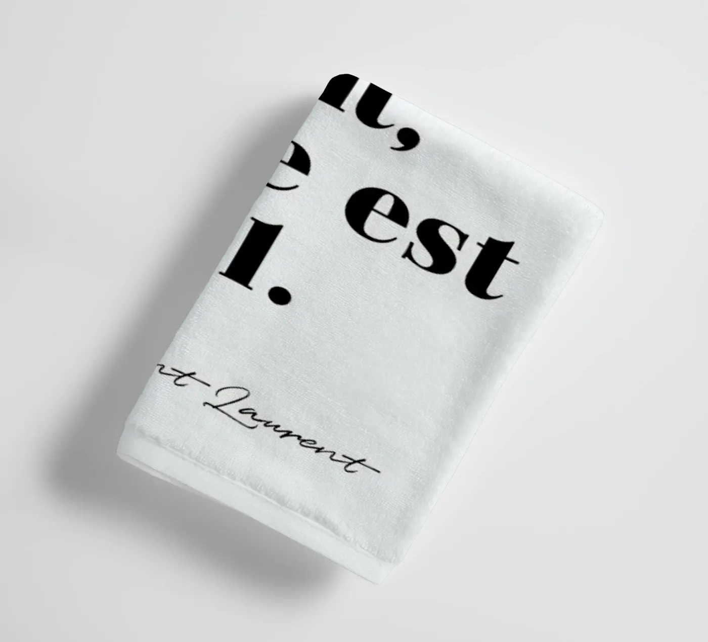 Style éternel serviette de bain de typed