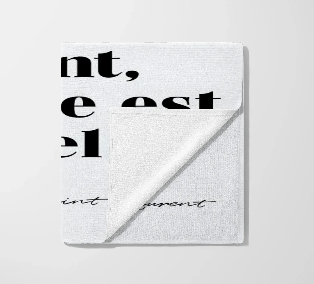 Style éternel telo mare da typed