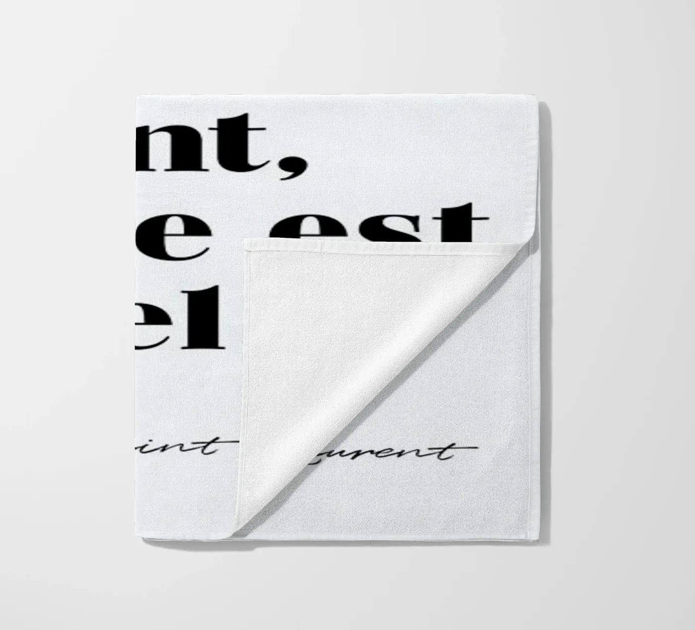 Style éternel telo mare da typed