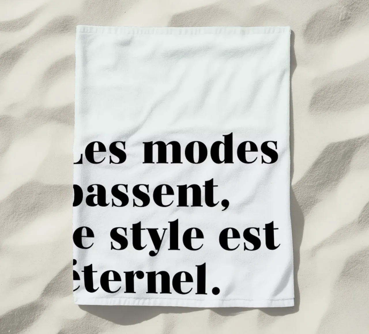 Style éternel telo mare da typed