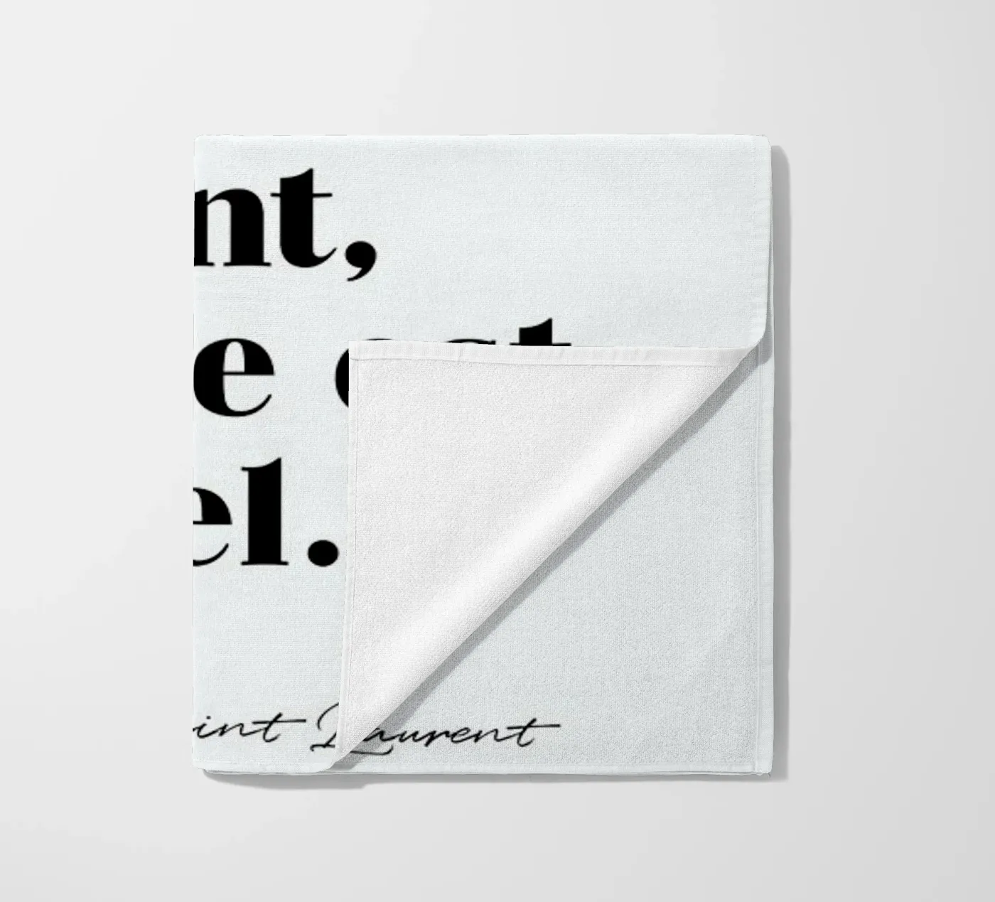 Style éternel telo mare da typed