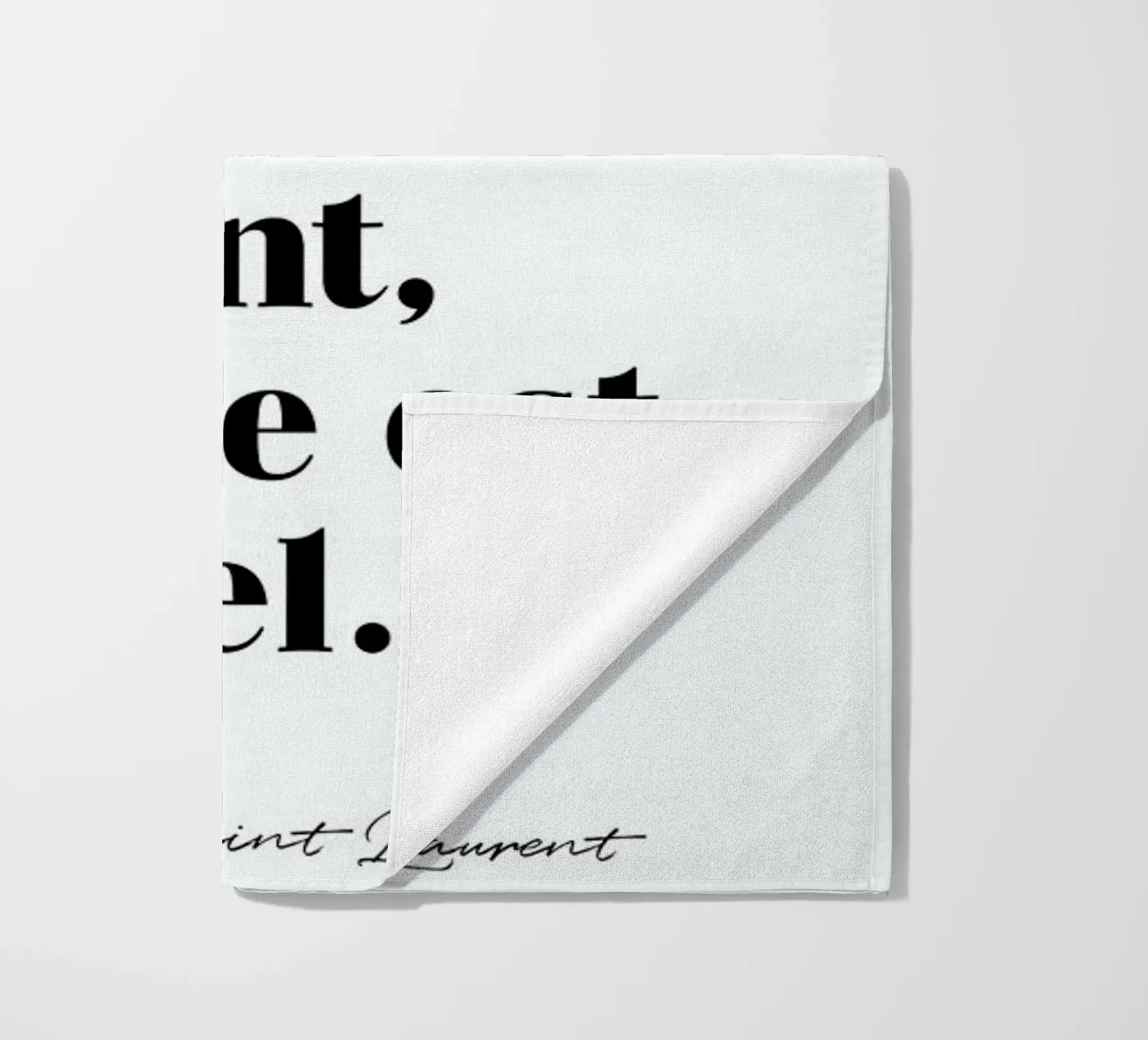 Style éternel strandhanddoek van typed