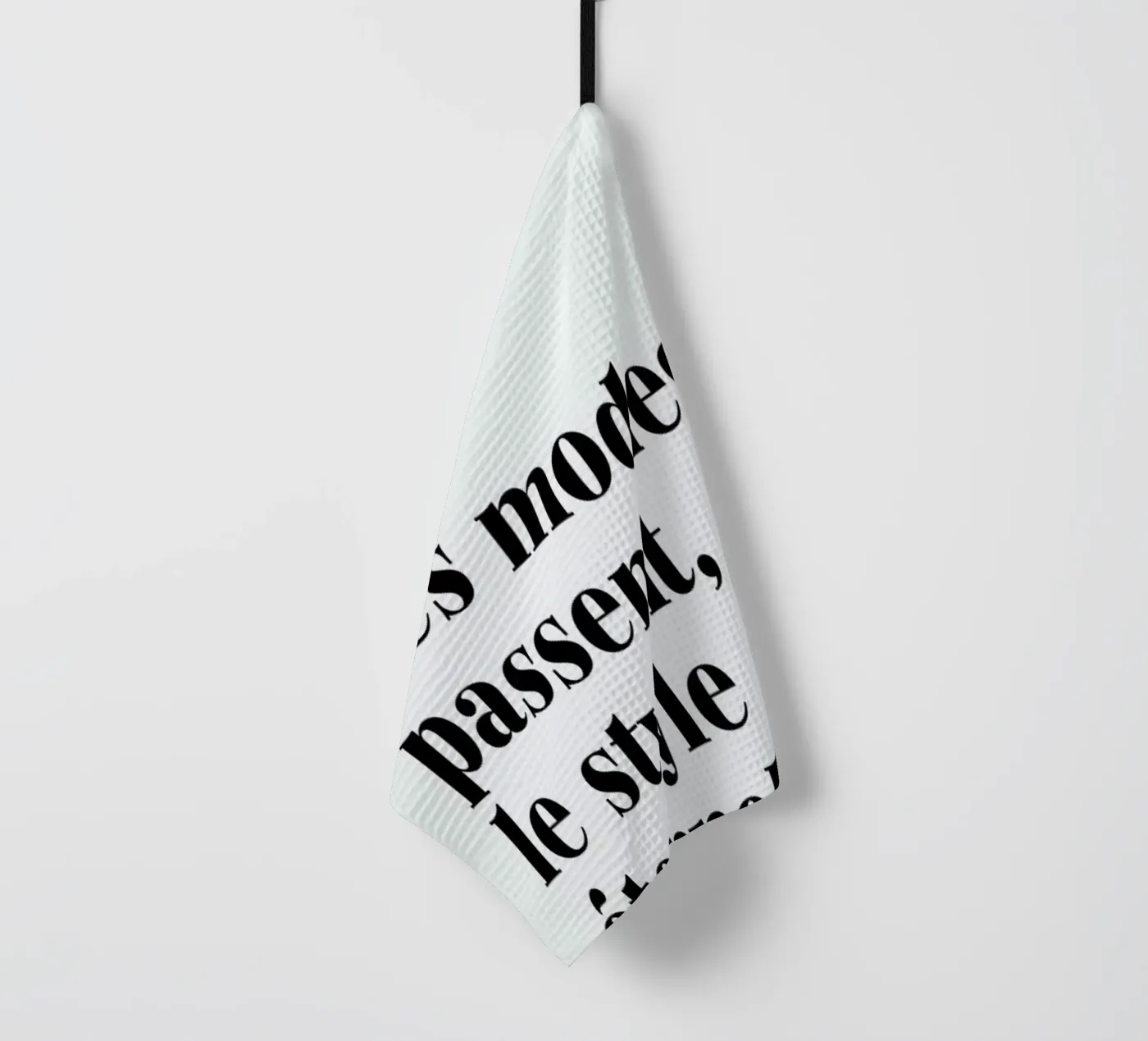 Style éternel torchon de typed