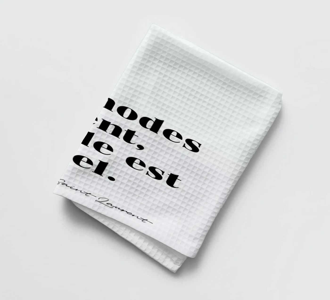 Style éternel torchon de typed