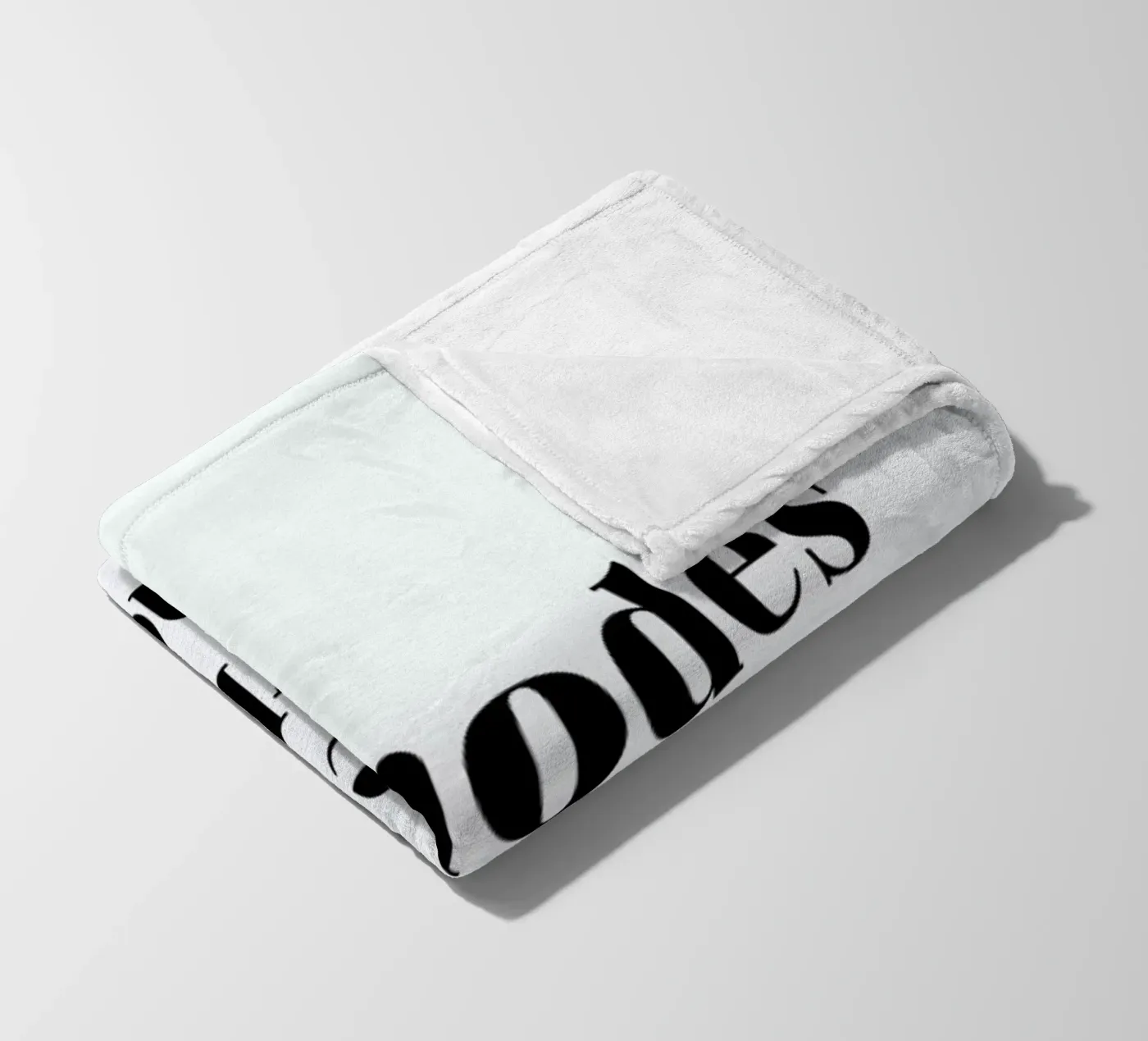 Style éternel fleece blanket by typed