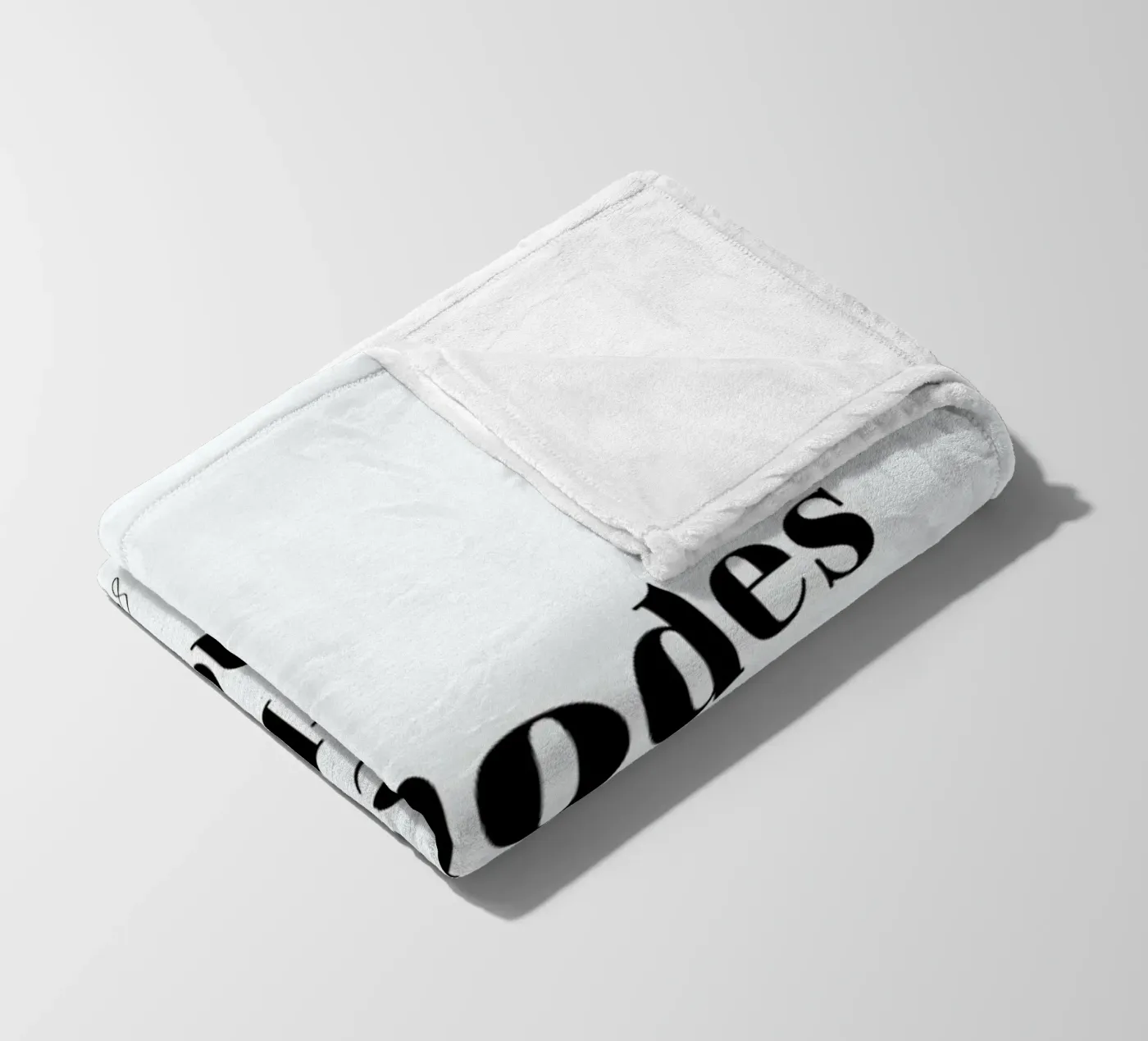 Style éternel fleece blanket by typed