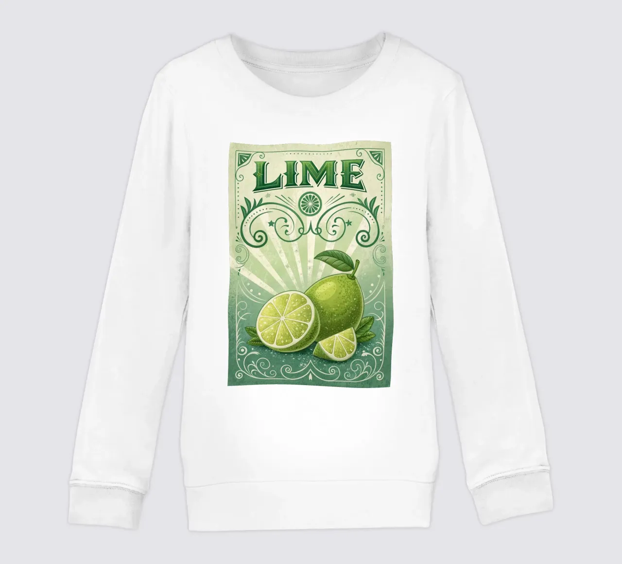 Manifesto della mostra della bevanda rinfrescante Lima felpa bambino da 🎁 ARTVI-SHOP