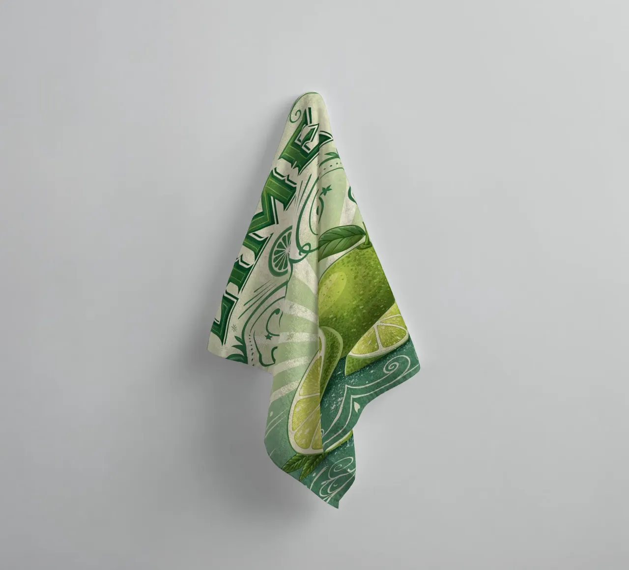 Manifesto della mostra della bevanda rinfrescante Lima asciugamano da bagno da 🎁 ARTVI-SHOP