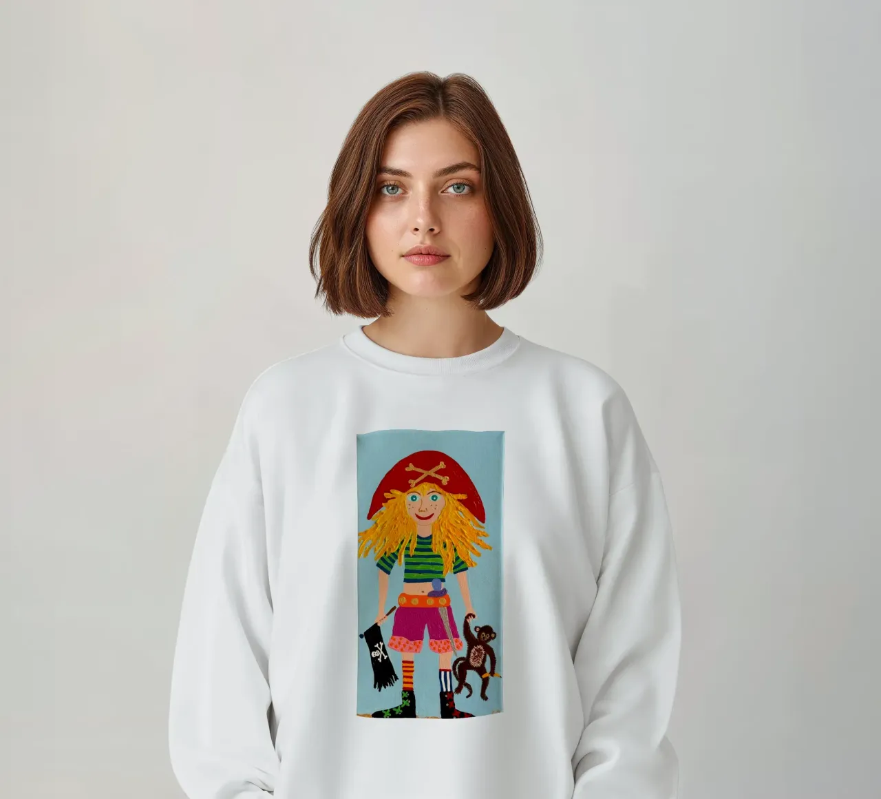 De piraat Azure sweatshirt van irenissima