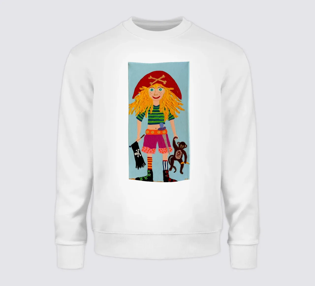 De piraat Azure sweatshirt van irenissima