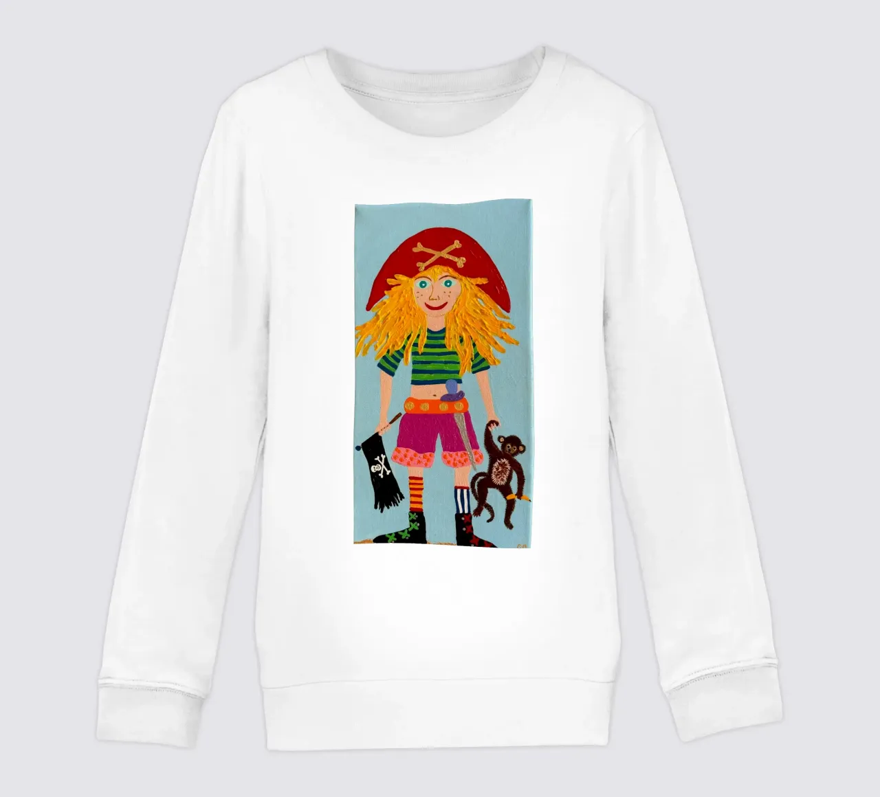 The pirate Azure kids sweatshirt by irenissima
