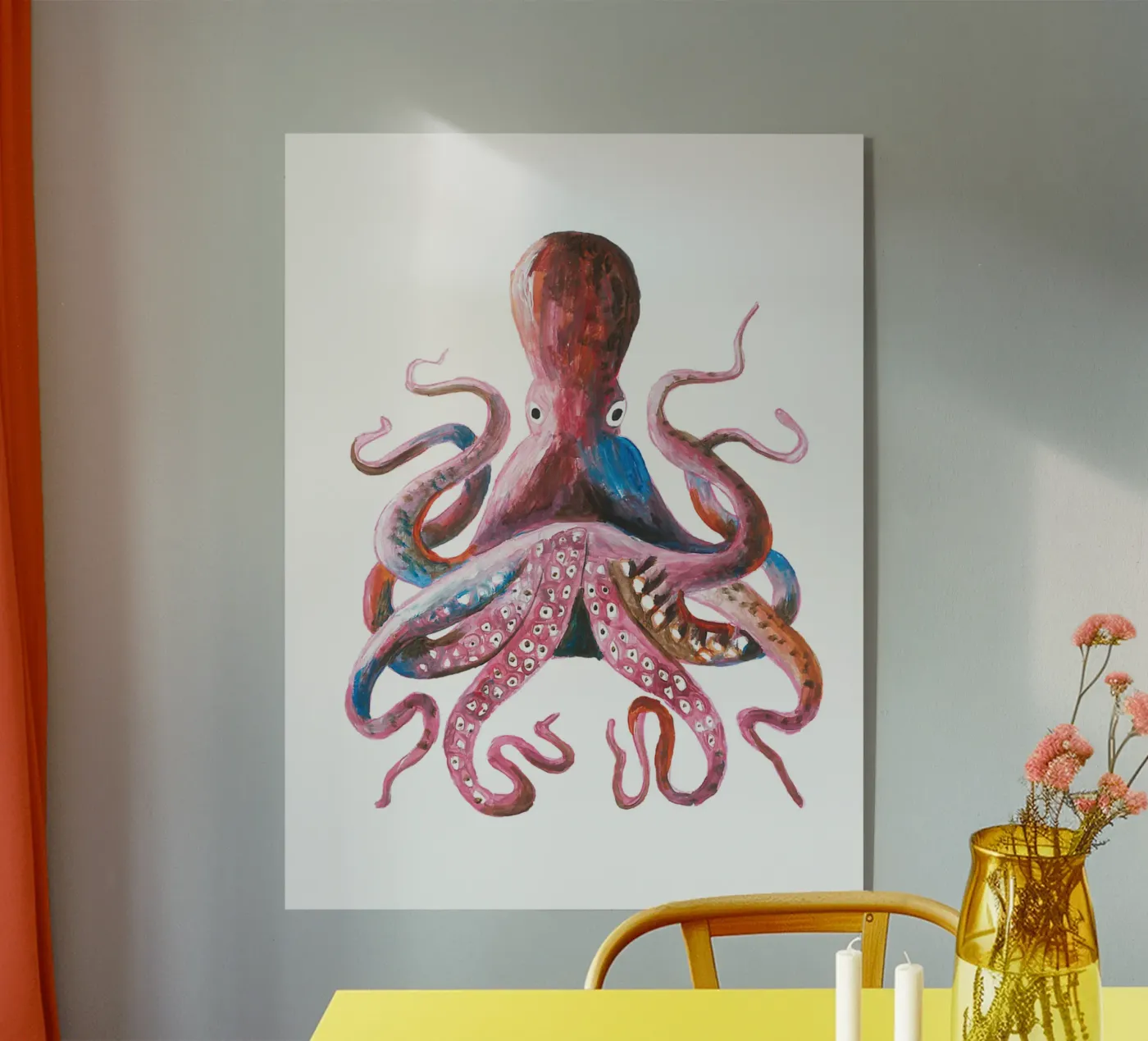 Octopus plexiglass da Femke Zwaan