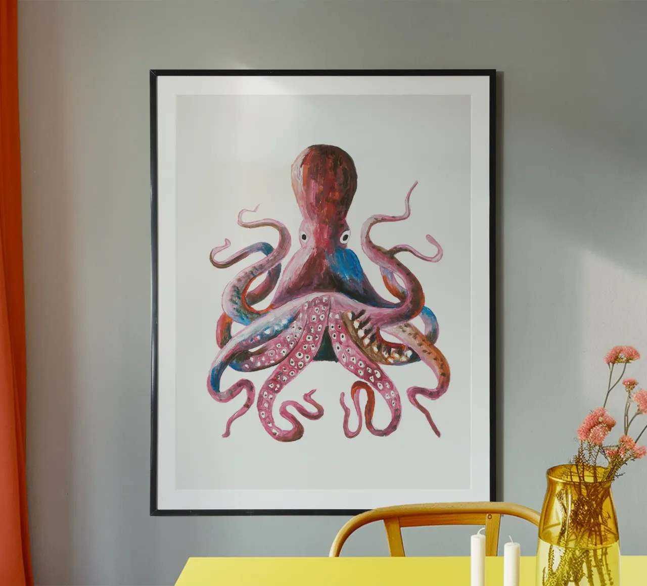 Octopus carta hahnemühle da Femke Zwaan