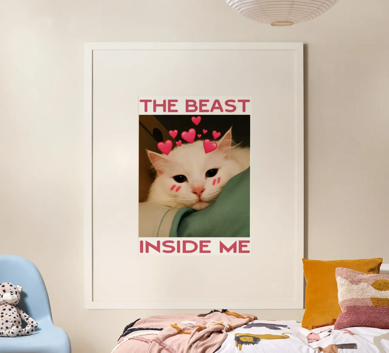 Die Bestie in mir Funny Cat Poster von the gondals