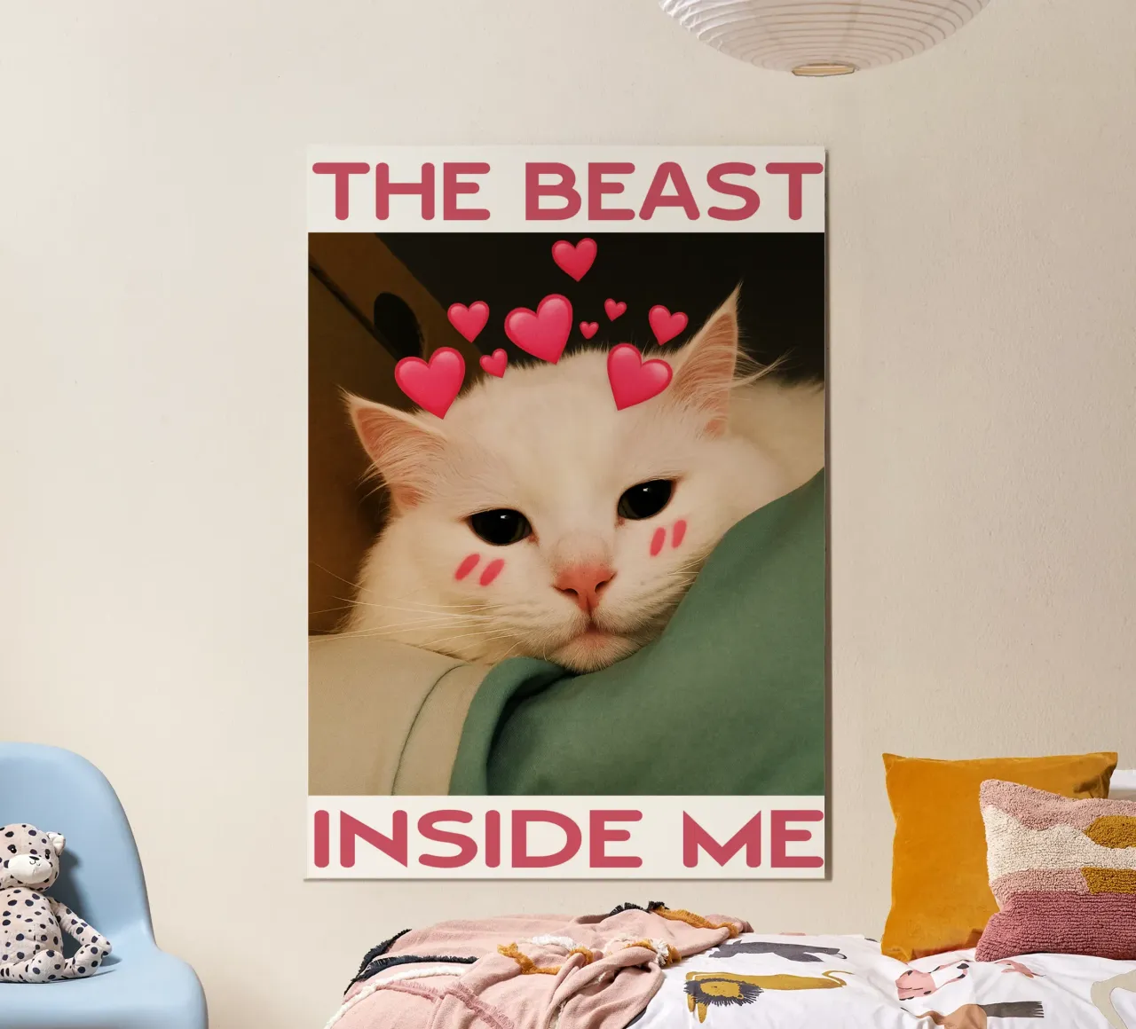 Die Bestie in mir Funny Cat Poster von the gondals