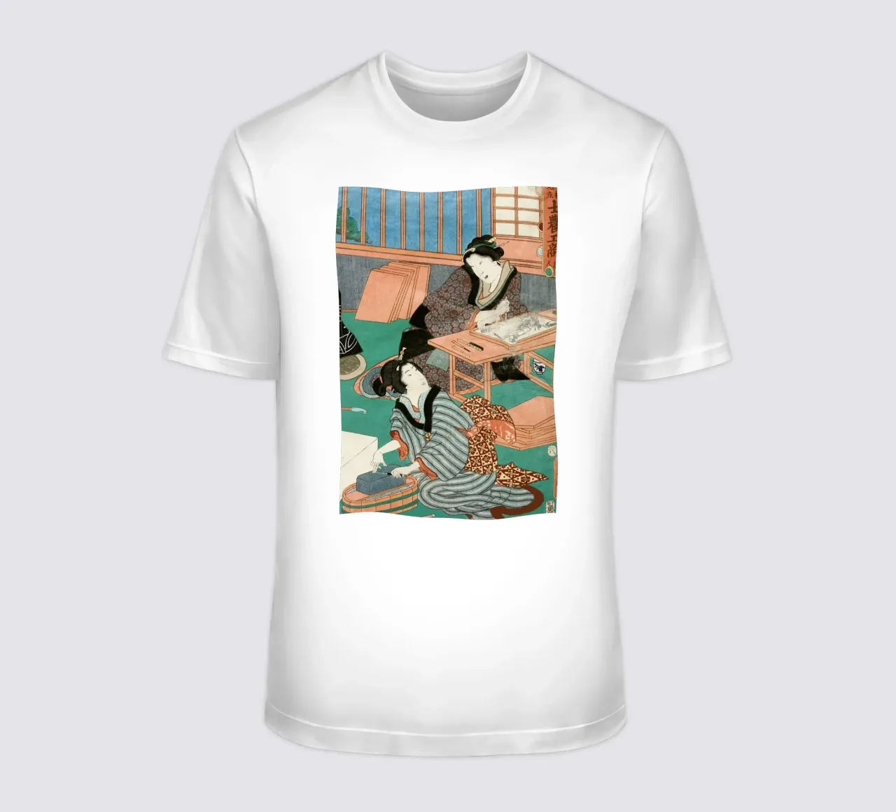 Kunisada - The Class of the Craftsmen II t-shirt da ARTOTHEK