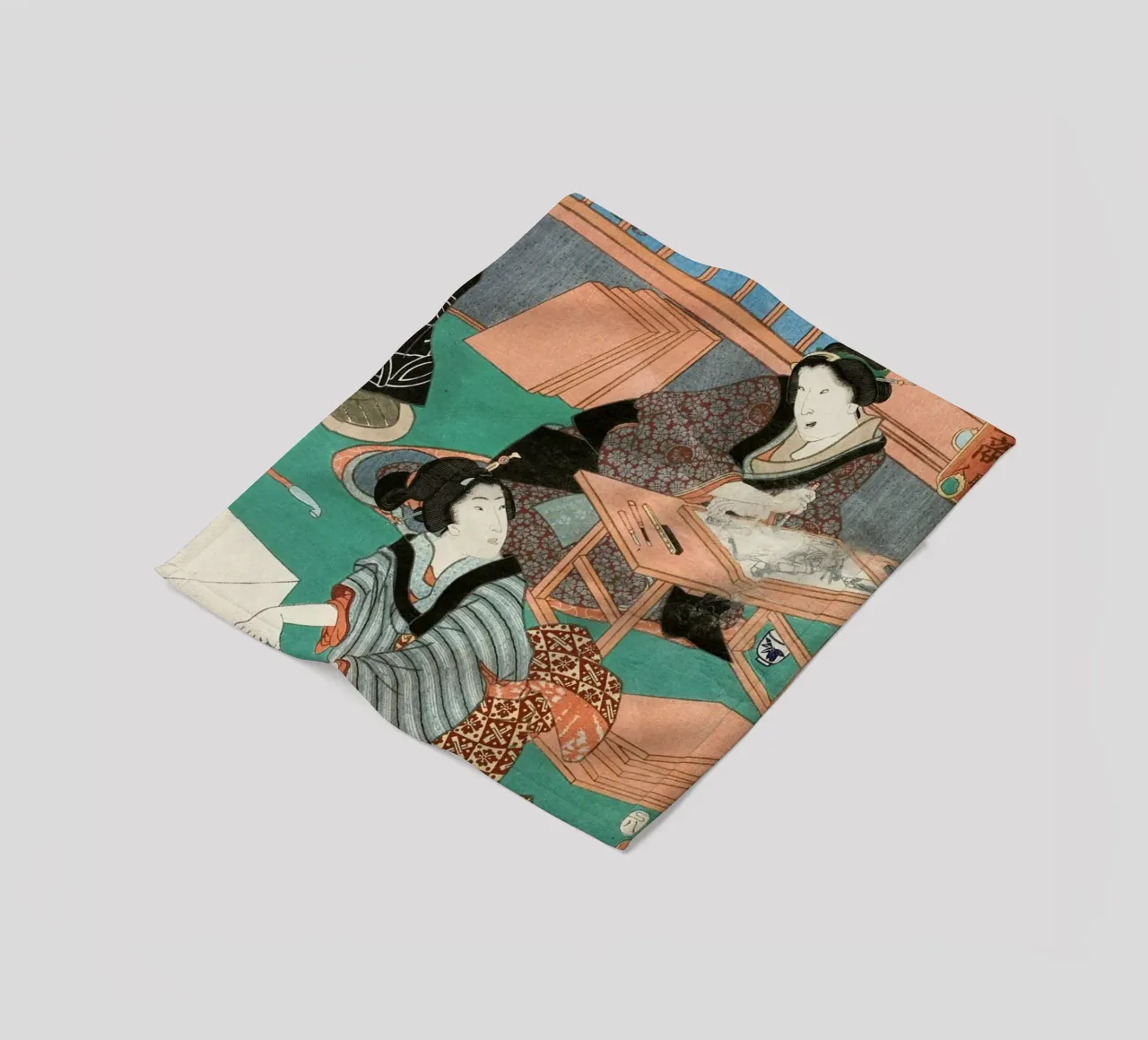 Kunisada - The Class of the Craftsmen II coperta in pile da ARTOTHEK