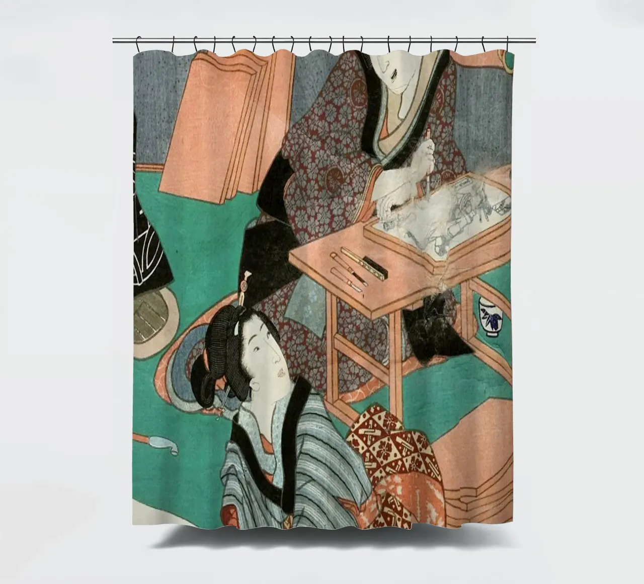 Kunisada - The Class of the Craftsmen II tenda da doccia da ARTOTHEK