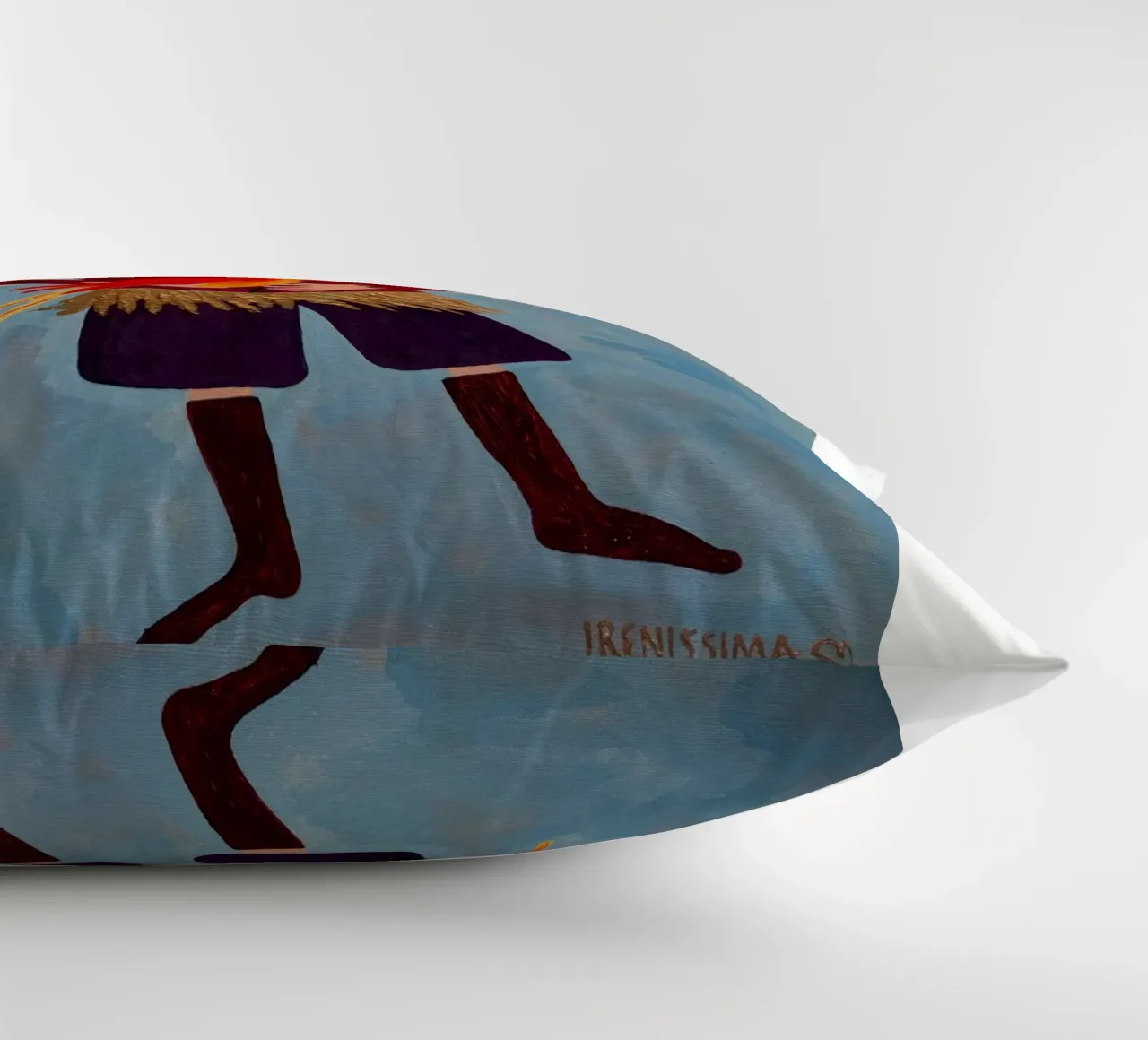 L'angelo custode Raffaele cuscino da irenissima