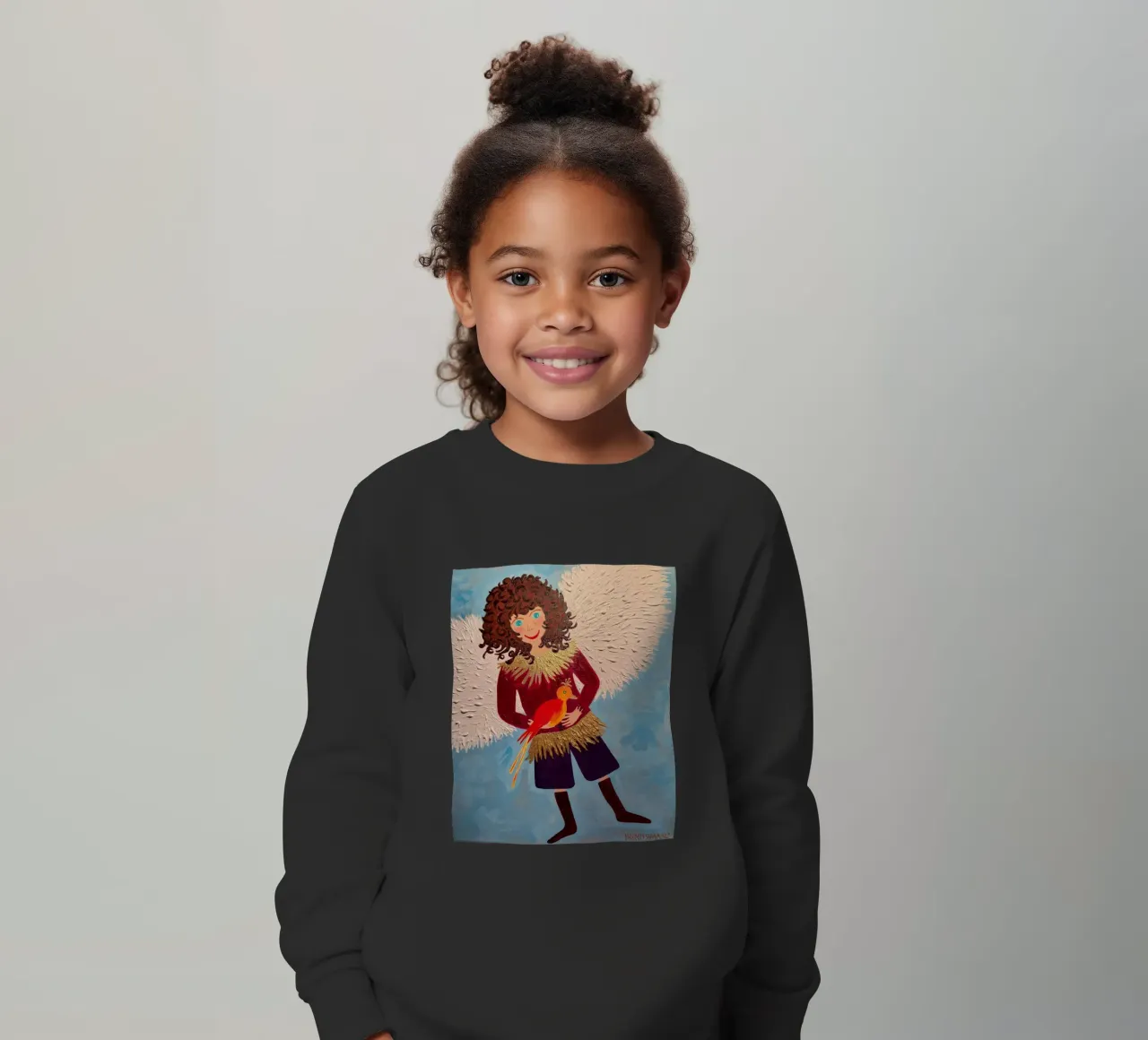 L'angelo custode Raffaele felpa bambino da irenissima