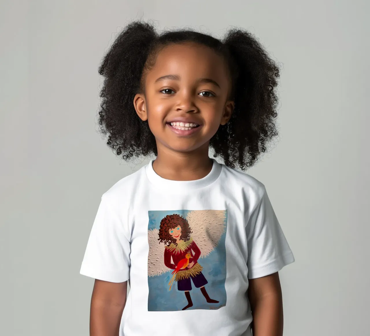 L'angelo custode Raffaele t-shirt bambini da irenissima