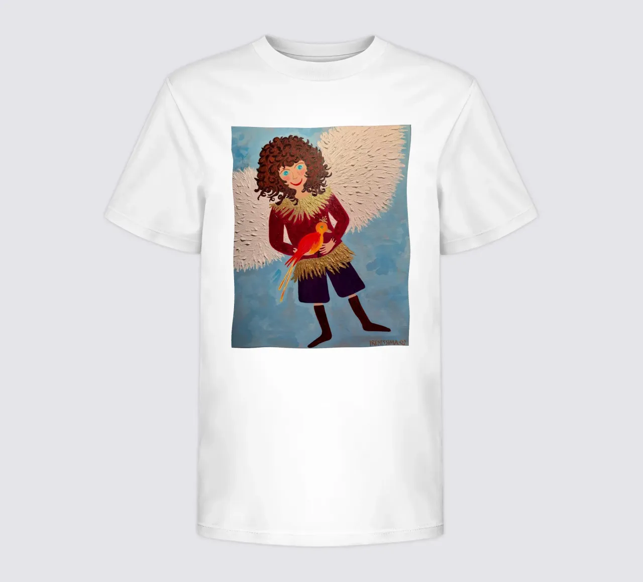 L'angelo custode Raffaele t-shirt bambini da irenissima
