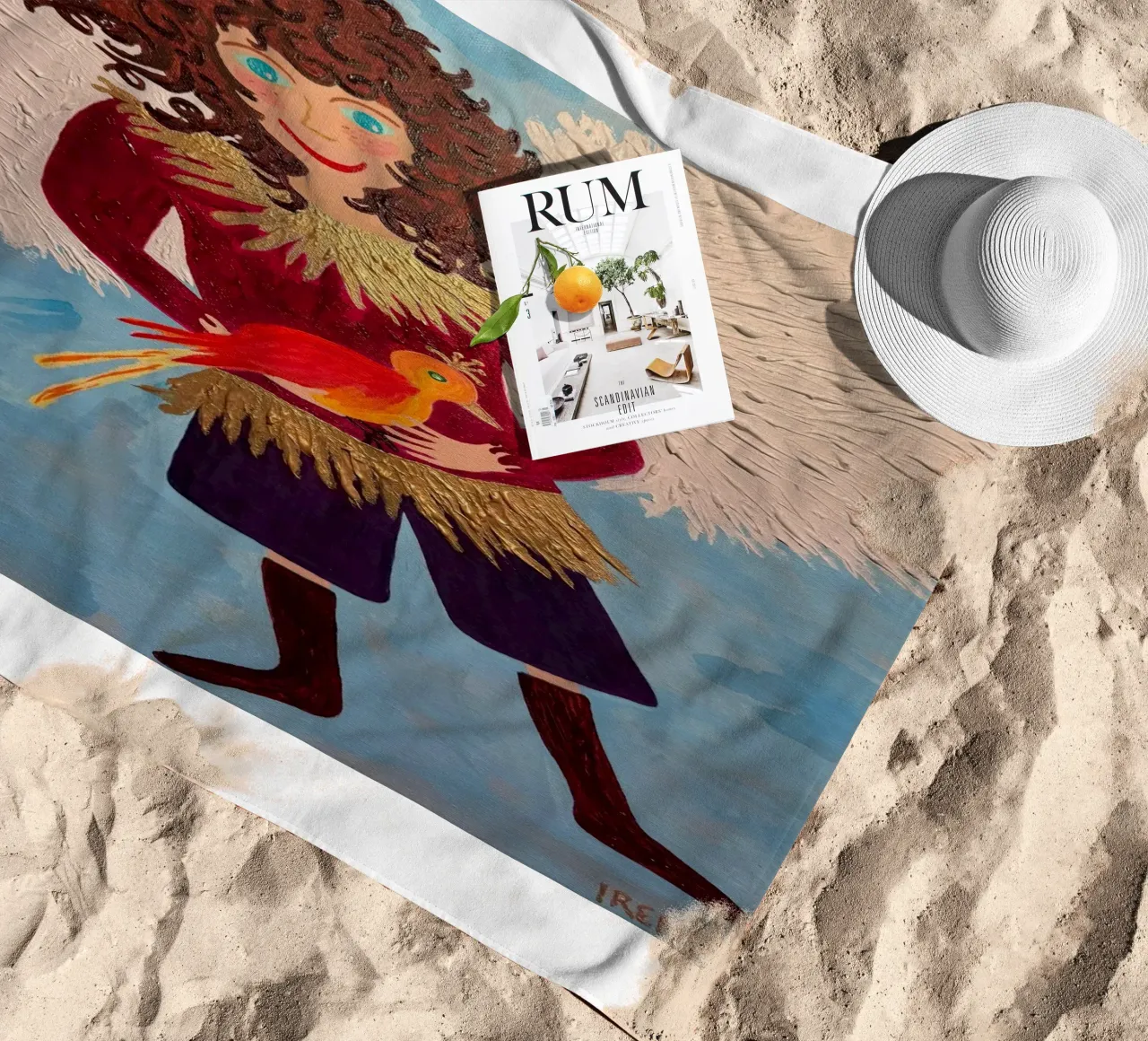 L'angelo custode Raffaele telo mare da irenissima