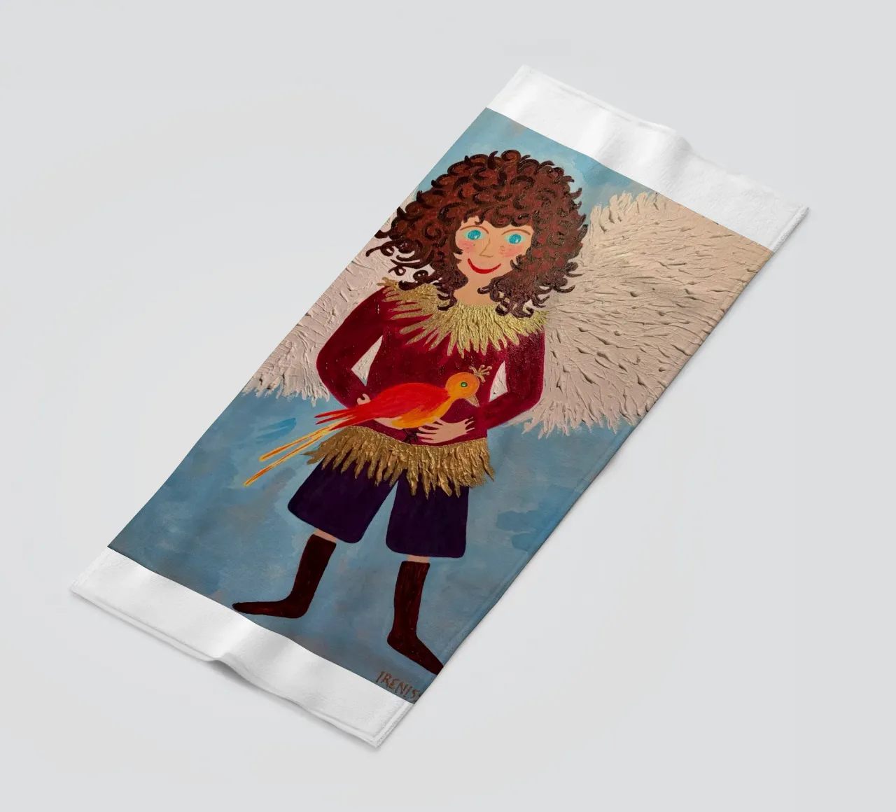 L'angelo custode Raffaele telo mare da irenissima