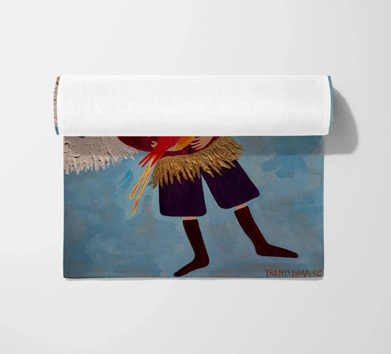 L'angelo custode Raffaele telo mare da irenissima