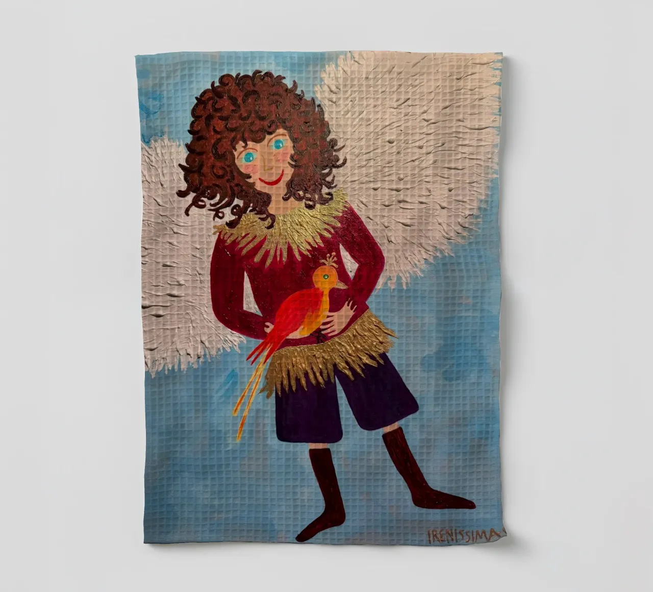 L'angelo custode Raffaele canovaccio da cucina da irenissima