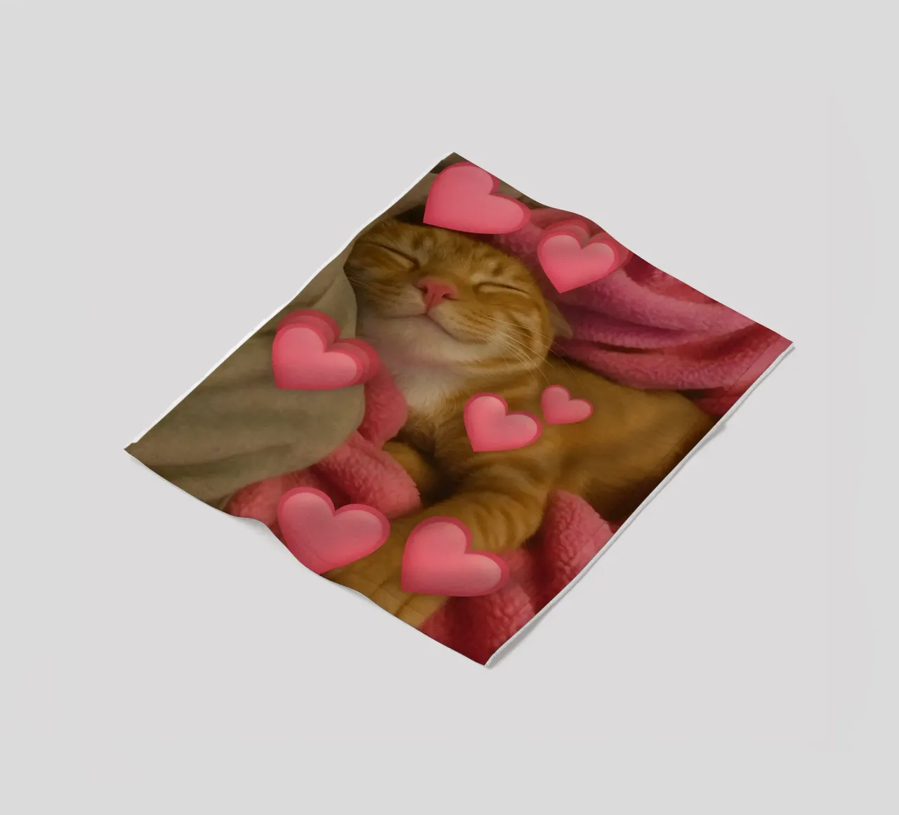 he beast inside me Funny Cat fleece blanket by the gondals