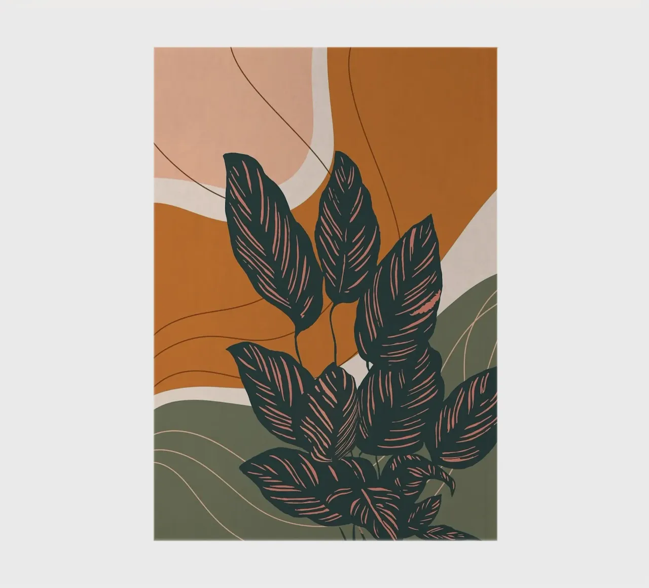Abstract Botanical Art notebook by Abstract Botanical Art