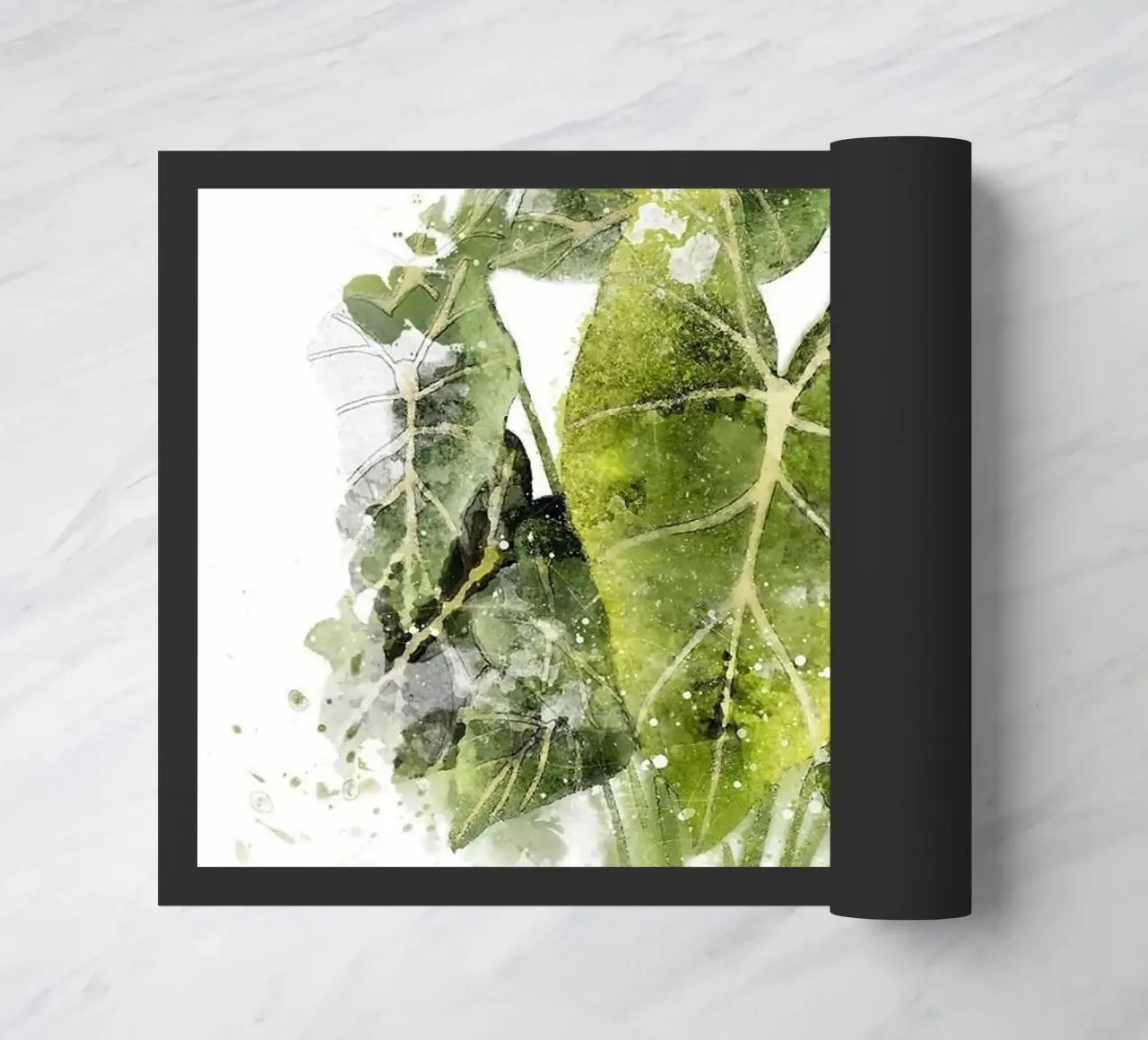 Pianta di filodendro zerbino da Abstract Botanical Art
