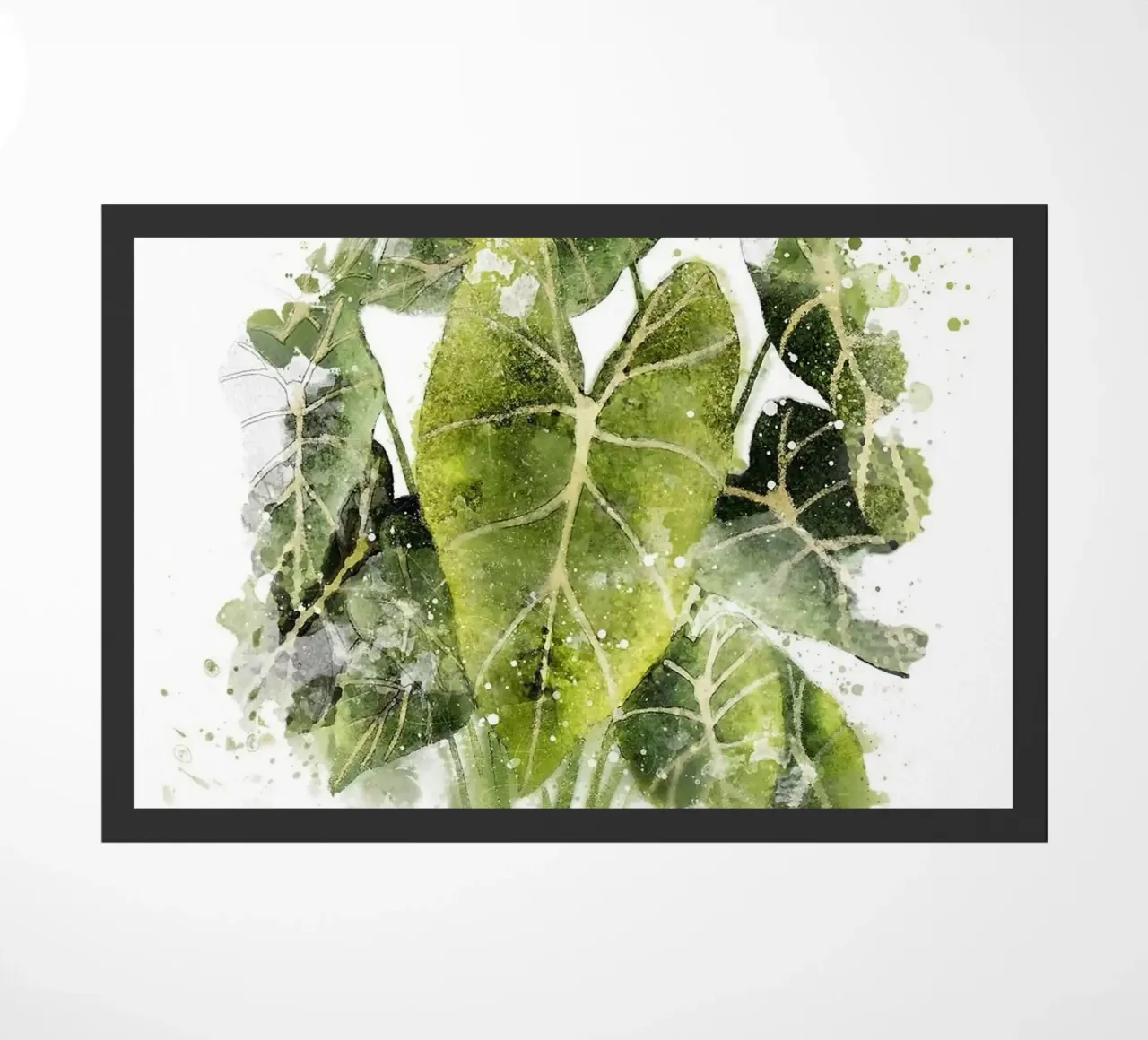 Pianta di filodendro zerbino da Abstract Botanical Art