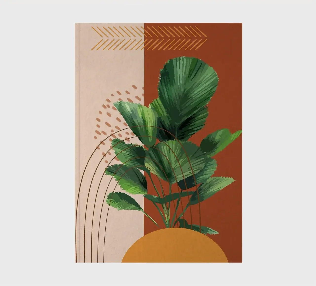 Abstract Botanical Art notebook by Abstract Botanical Art