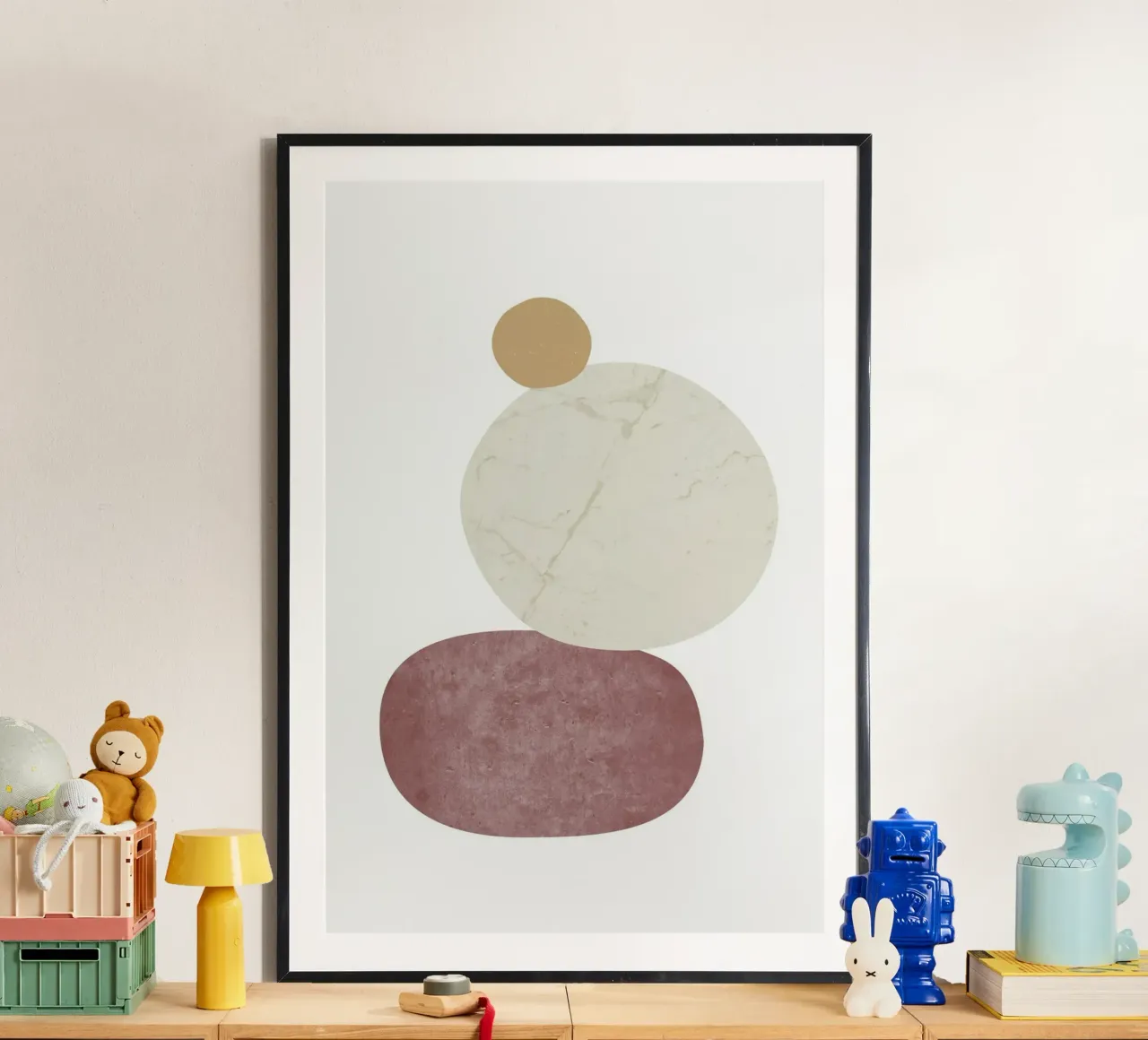 Pietre in equilibrio 2 poster da NouveauPrints