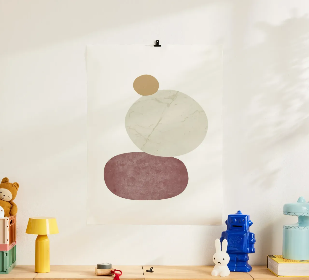 Pietre in equilibrio 2 poster da NouveauPrints