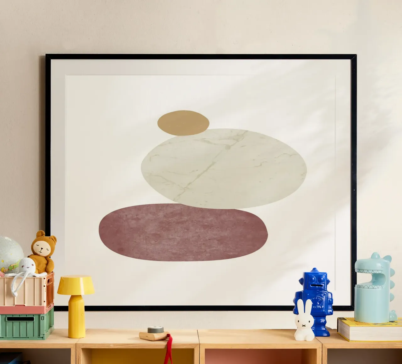 Pietre in equilibrio 2 poster da NouveauPrints