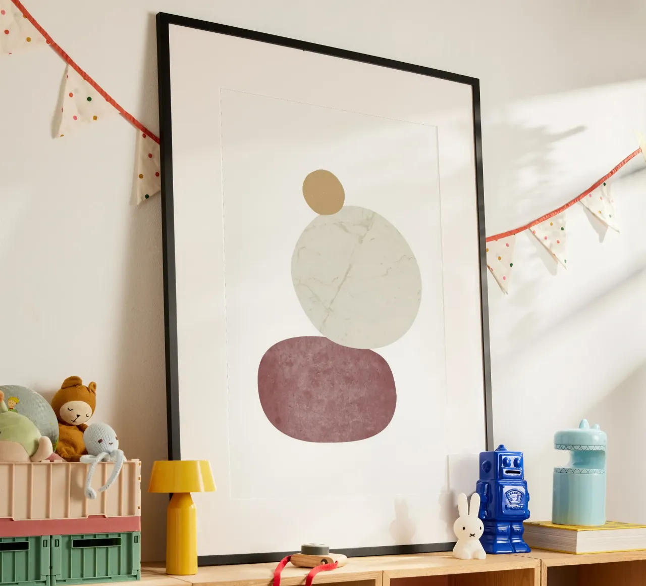 Pietre in equilibrio 2 poster da NouveauPrints