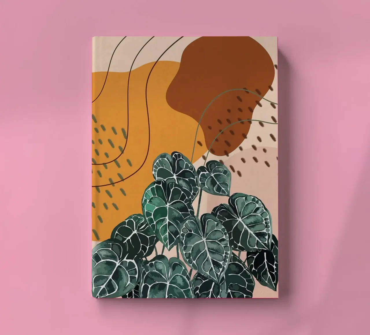 Abstract Botanical Art notebook by Abstract Botanical Art