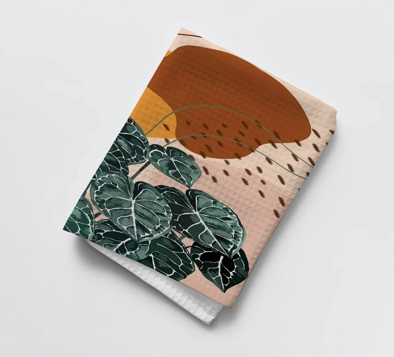 Art botanique abstrait torchon de Abstract Botanical Art