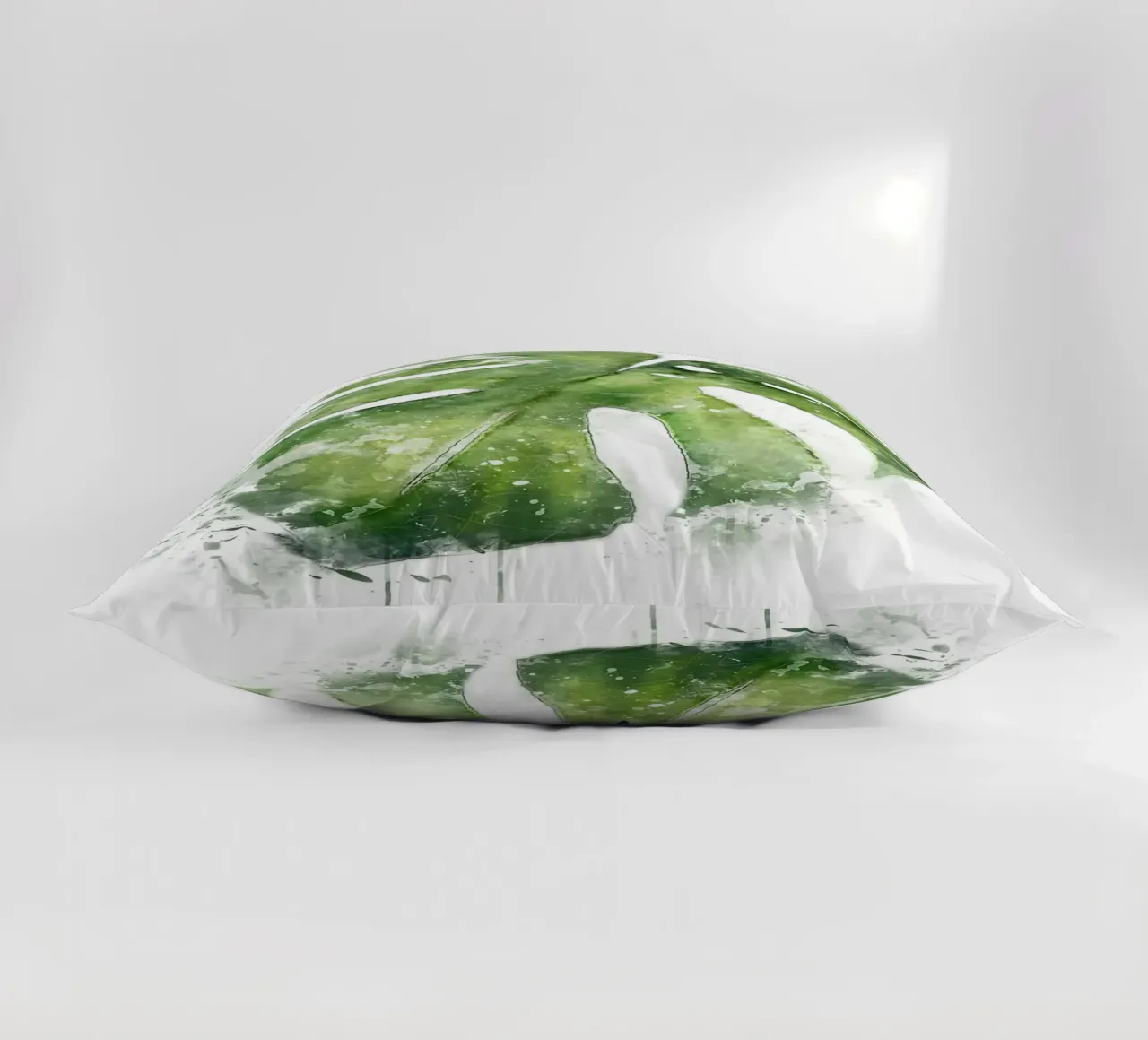 Foglie astratte di Monstera cuscino da Abstract Botanical Art