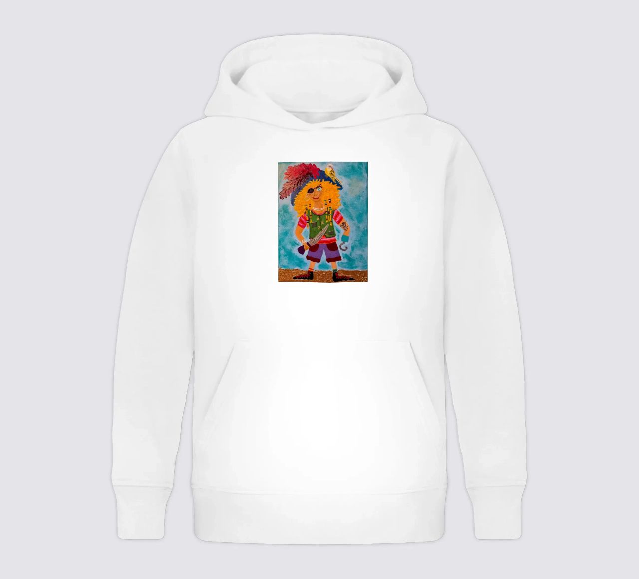 De piraat Finn kinder hoodie van irenissima